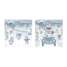 T.  Penguins Cards 10pk