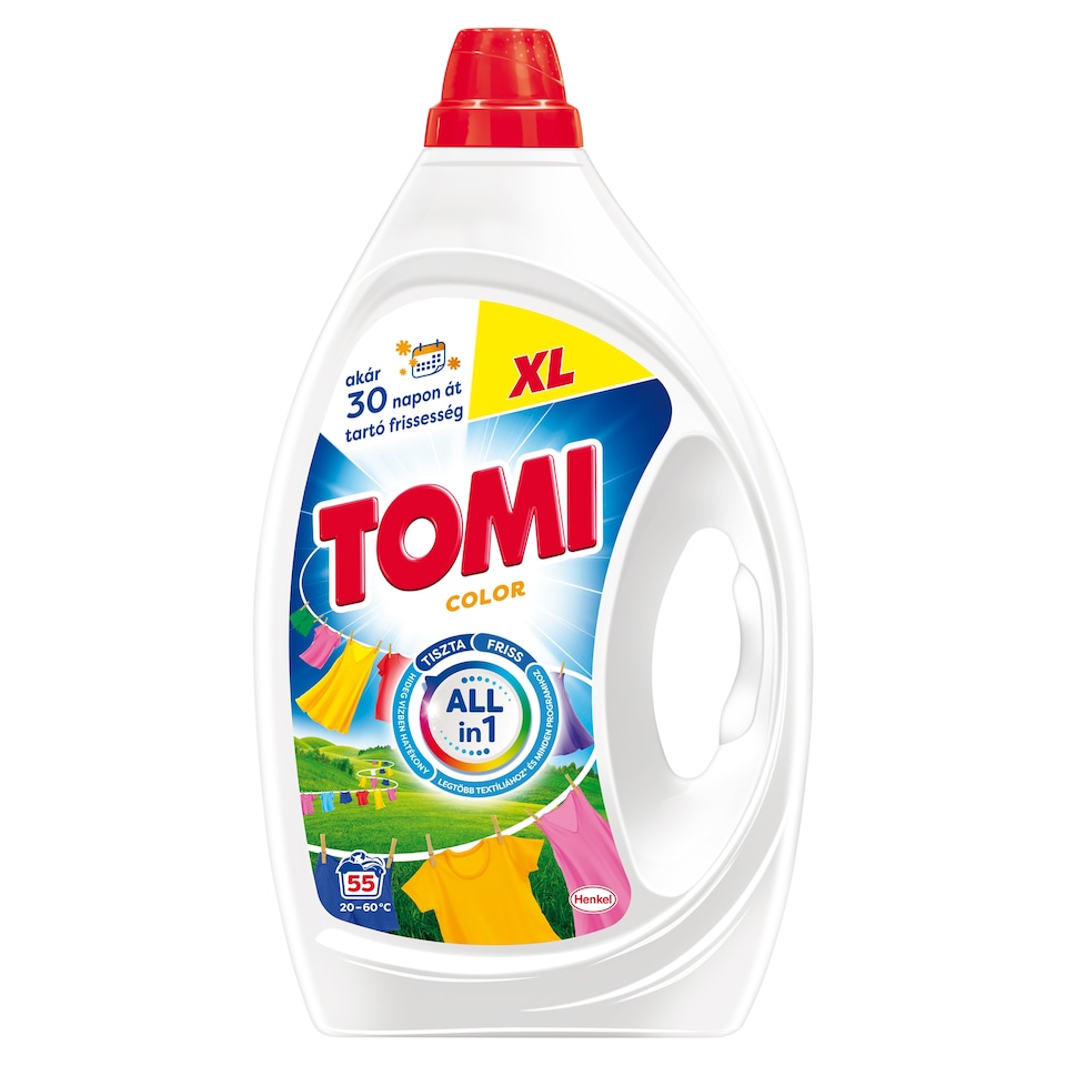 Tomi Color Liquid Detergent for Colored Clothes 55 Washes 2,475 l