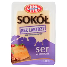 Mlekovita Sokol Sliced Lactose Free Cheese 150 g