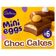 Cadbury Mini Egg Choc Cakes 6 pack