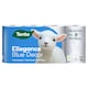 image 1 of Tento Ellegance Blue Decor Toilet Paper 3 Ply 8 Rolls