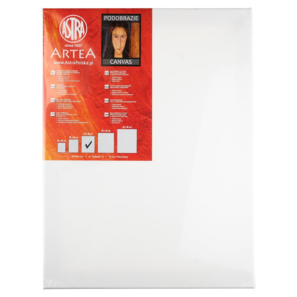 Astra Artea Malířské plátno pro olejomalbu a akrylovou malbu 40 x 50 cm