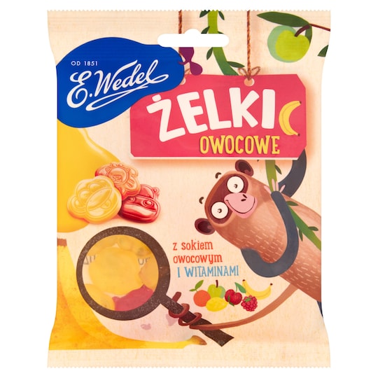 E.Wedel Fruit Jellies 90G Tesco Groceries