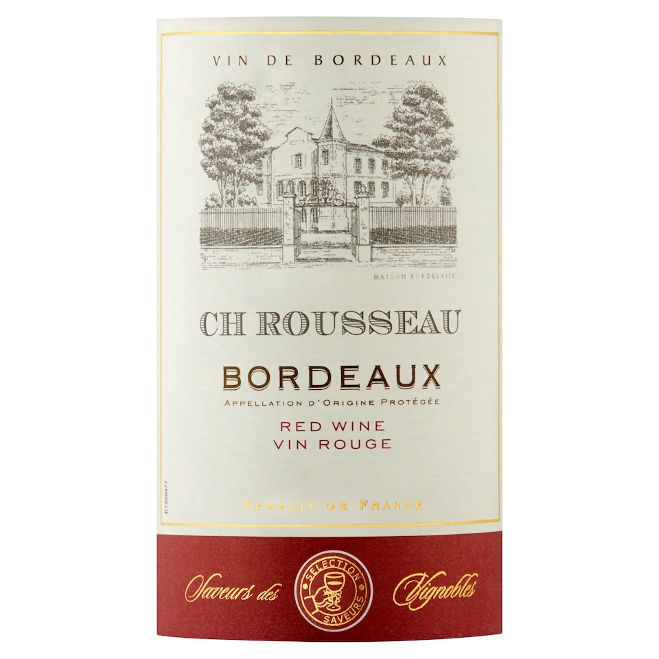 image 1 of Ch Rousseau Bordeaux Rouge 75Cl