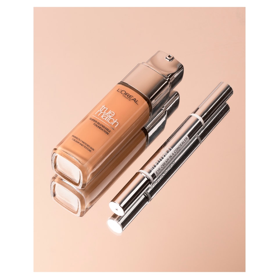 image 1 of L’Oreal True Match Eye Cream Concealer Natural Beige