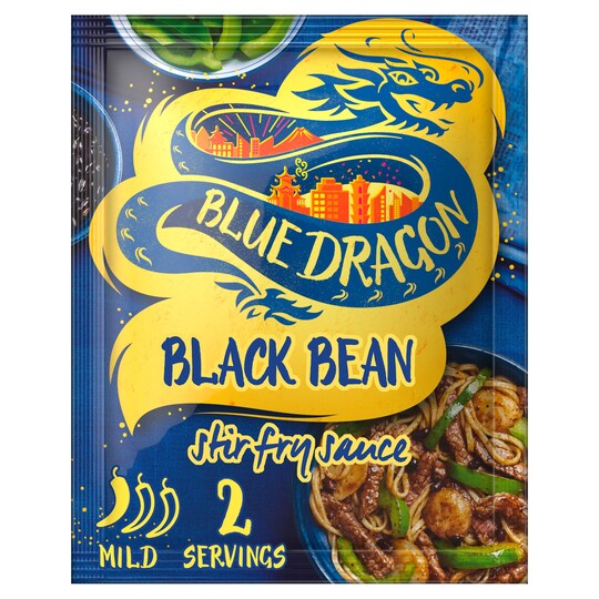Blue Dragon Black Bean Stir Fry Sauce 120G Tesco Groceries