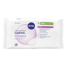 NIVEA Cleansing Face Wipes Dry Skin 25 Pack
