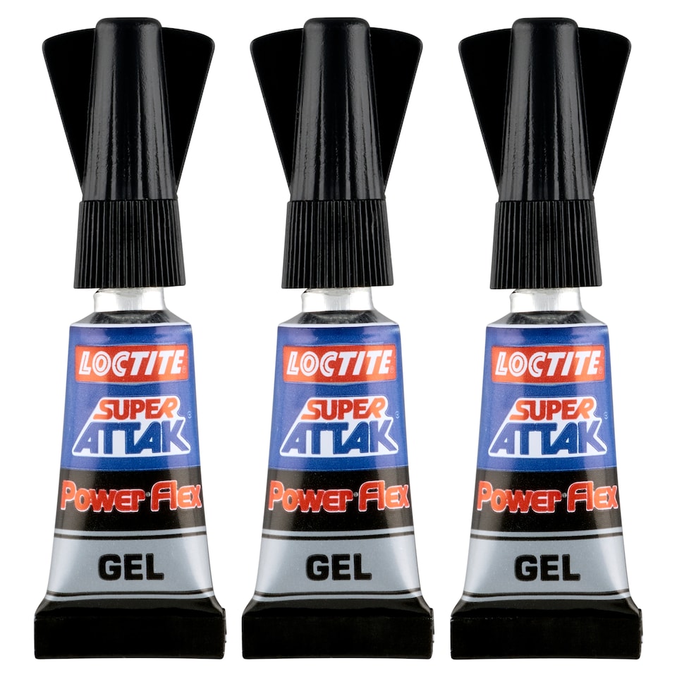image 1 of Loctite Super Bond Power Gel 3 x 1g (3g)