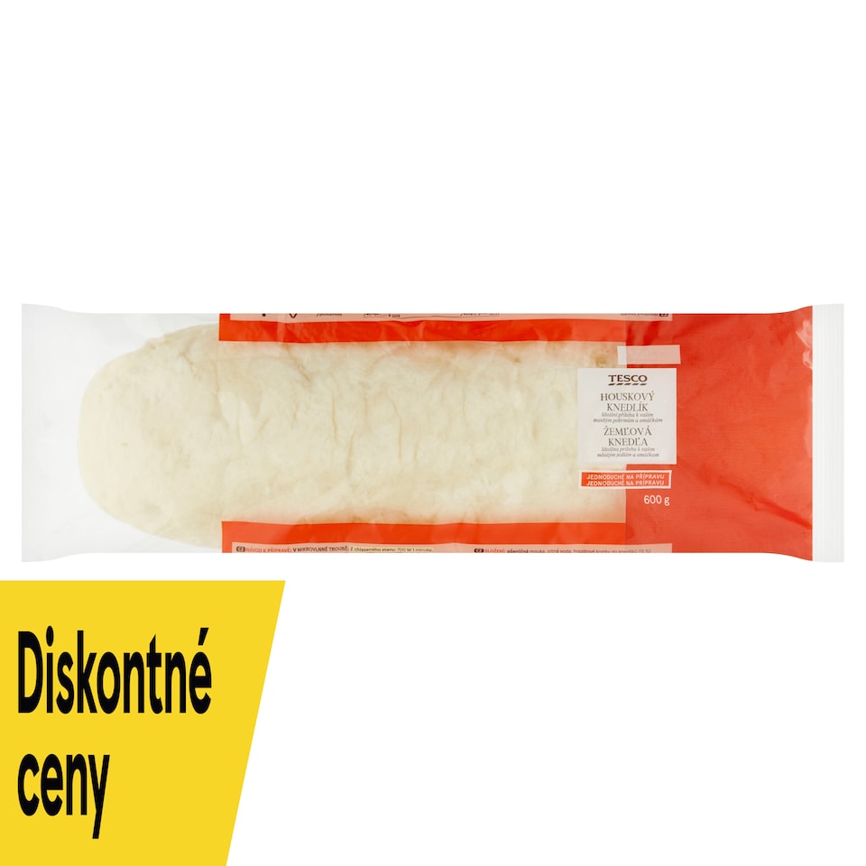 Tesco Žemľová knedľa 600 g