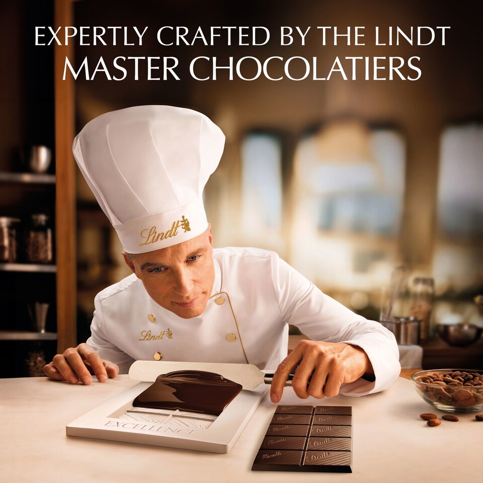 image 1 of Lindt Excellence Dark Chocolate Bar - Orange Intense 100g