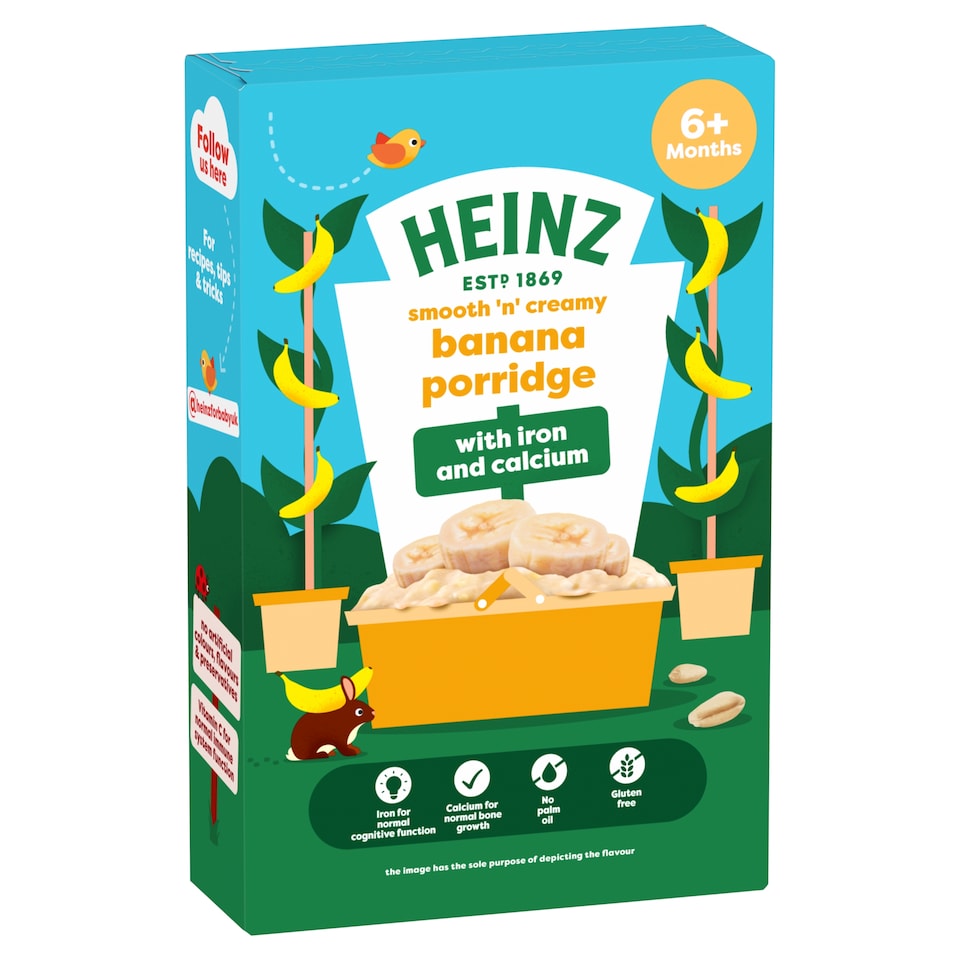 image 1 of Heinz Banana Porridge 125g