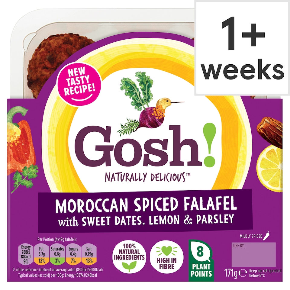 Gosh Moroccan Spiced Falafel 171G