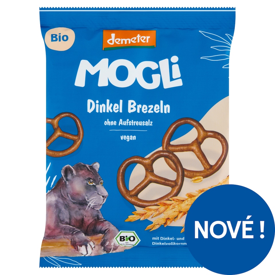 Mogli Organic Spelt Pretzels 50g