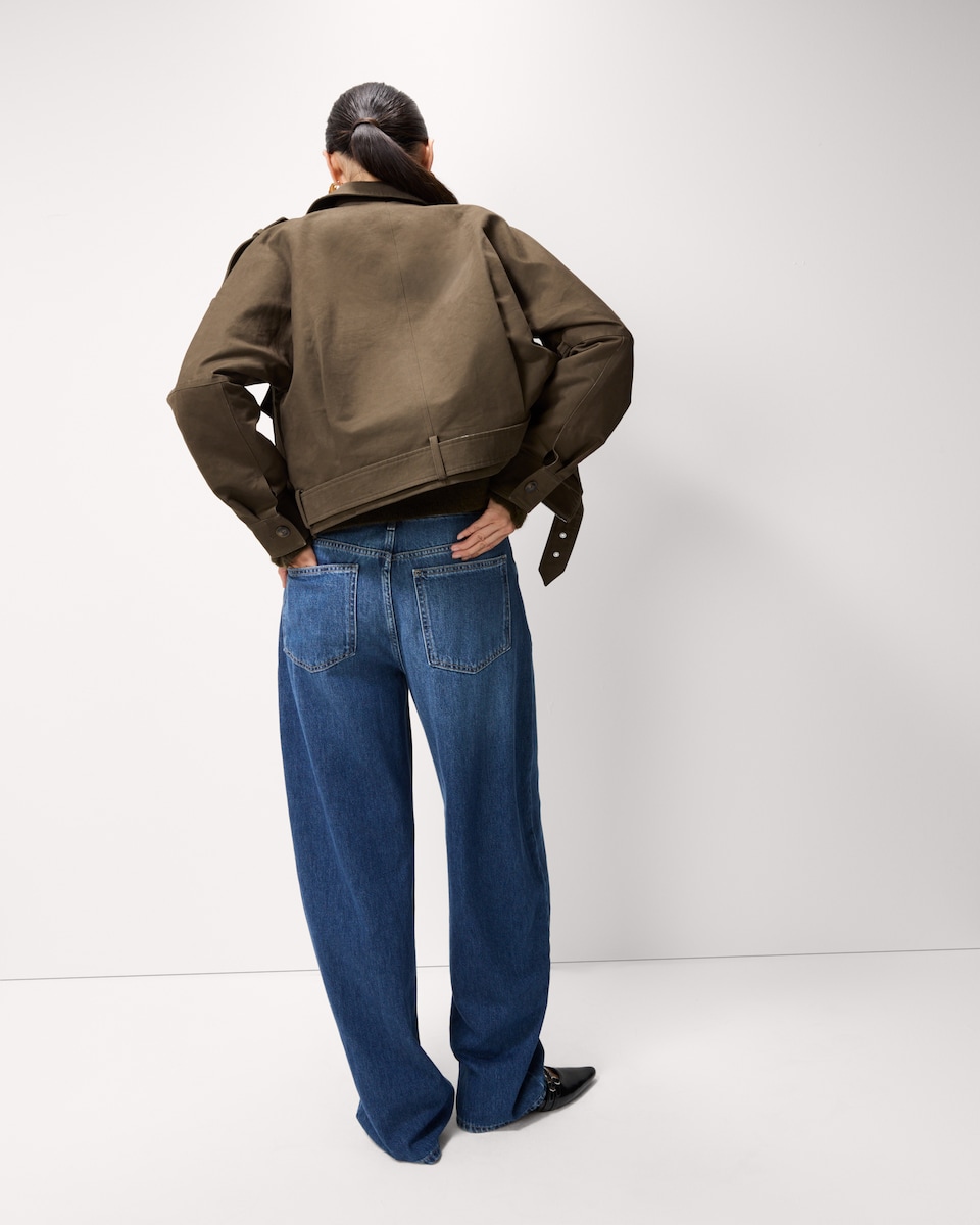 image 1 of F&F Utilty Trench Jacket in Khaki