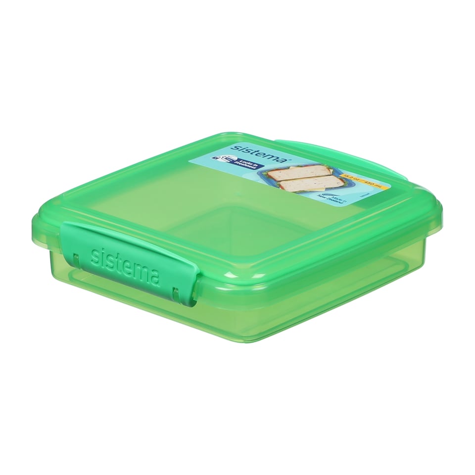 image 1 of Sistema Lunch Sandwich Box 450ml