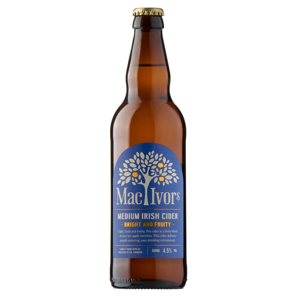 Mac Ivors Medium Cider 500Ml