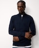 image 1 of F&F Pure Cotton Half Zip Jumper in Navy