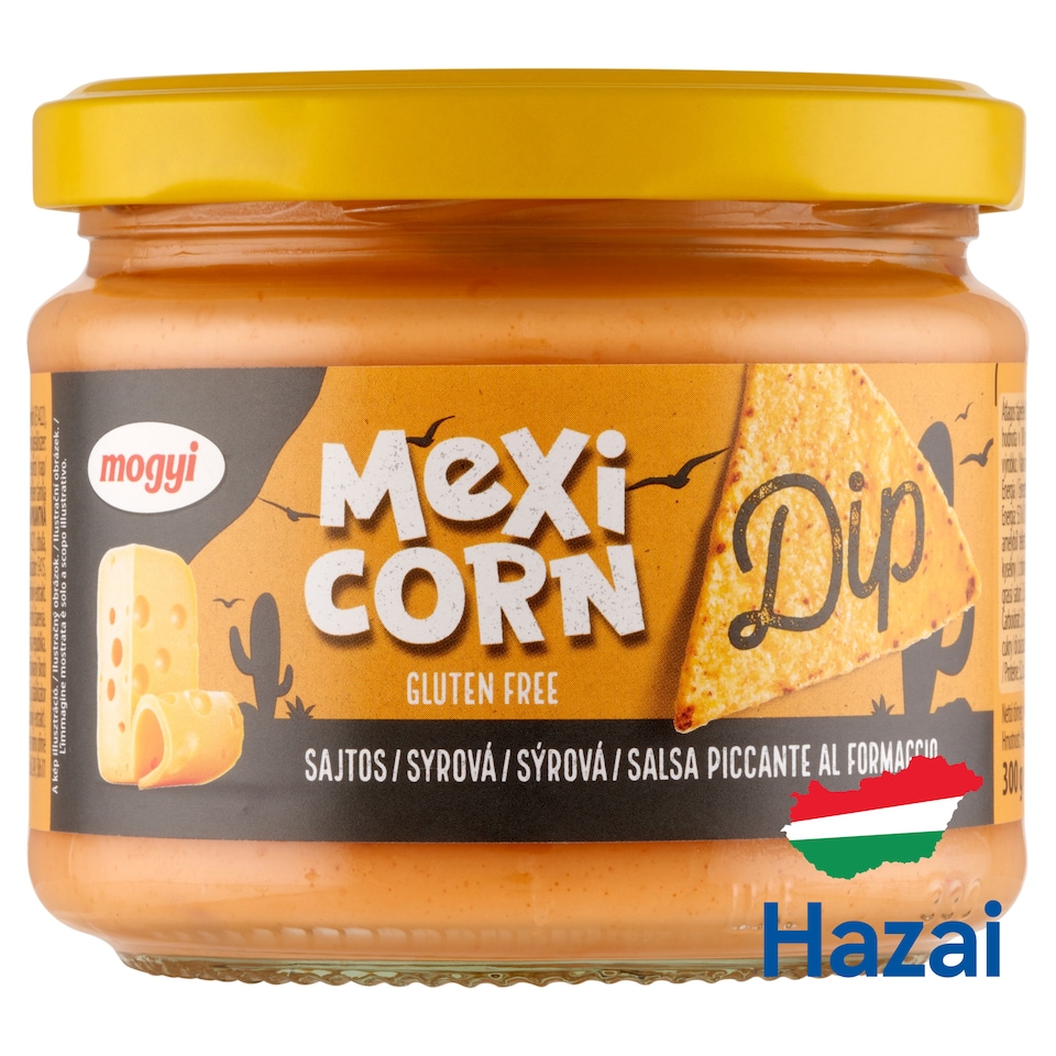 Mogyi Mexi Corn Dip Hot and Spicy Sauce with Cheese 300 g