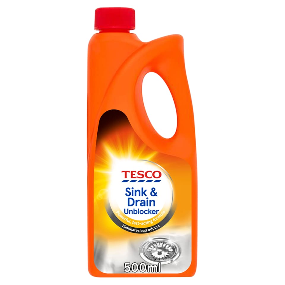 Tesco Sink & Drain Unblocker 500Ml