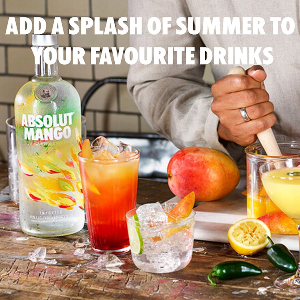 image 1 of Absolut Mango Vodka 70Cl