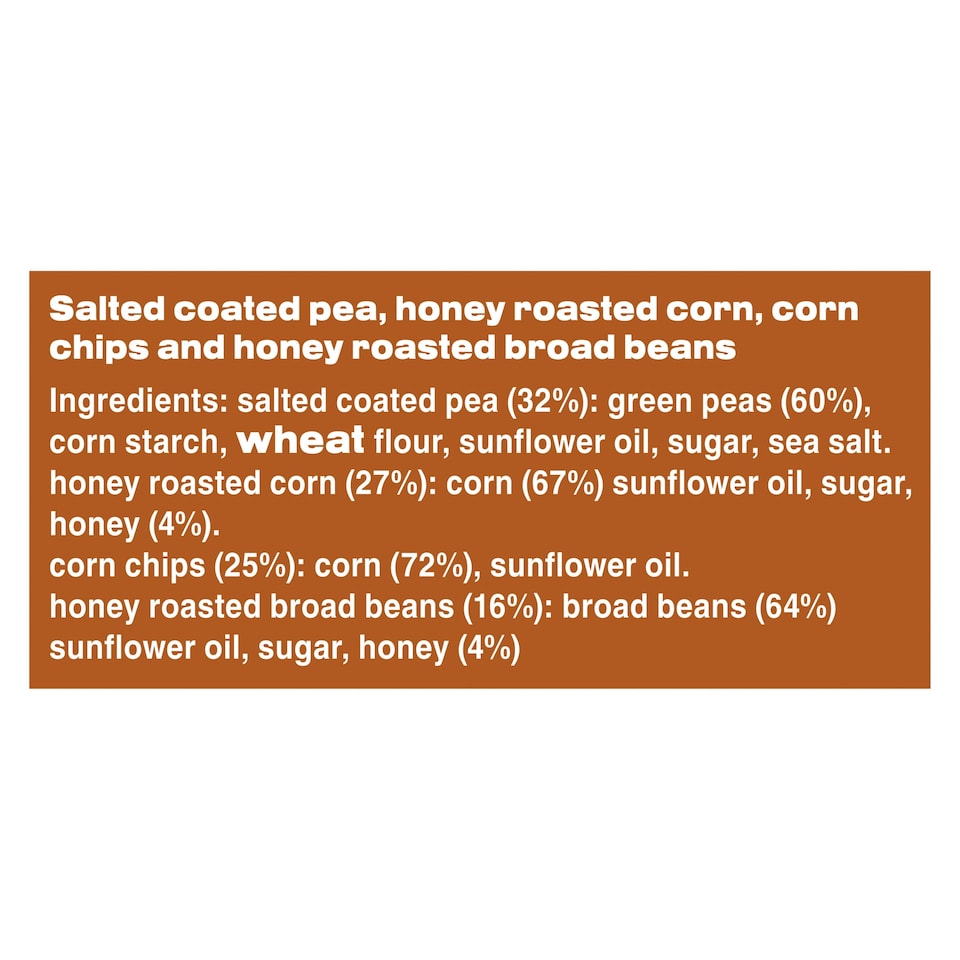 image 1 of Graze Honey Roast Crunch Sharing Bag Snack 100G