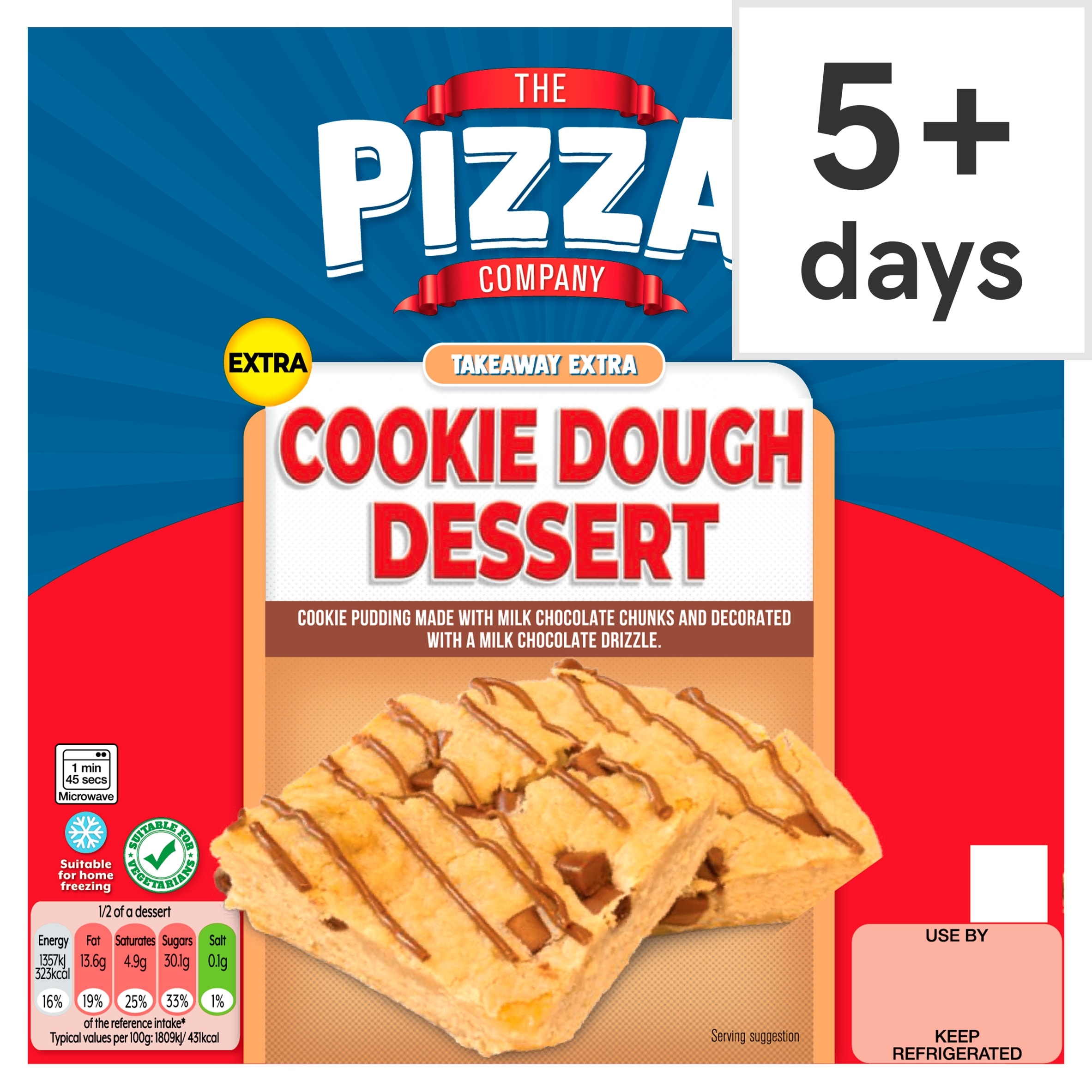 The Pizza Company Cookie Dough Dessert 150G