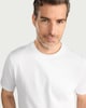 image 2 of F&F Pure Cotton T-Shirt in White