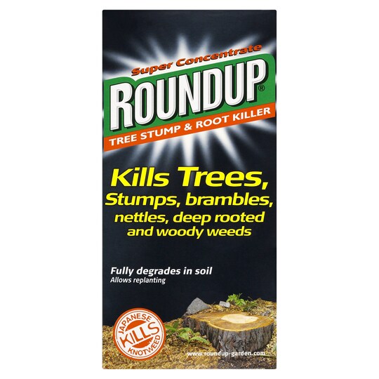 ROUNDUP TREE STUMP & ROOT KILLER 250ML Tesco Groceries ROUNDUP TREE STUMP & ROOT KILLER 250ML Tesco Groceries