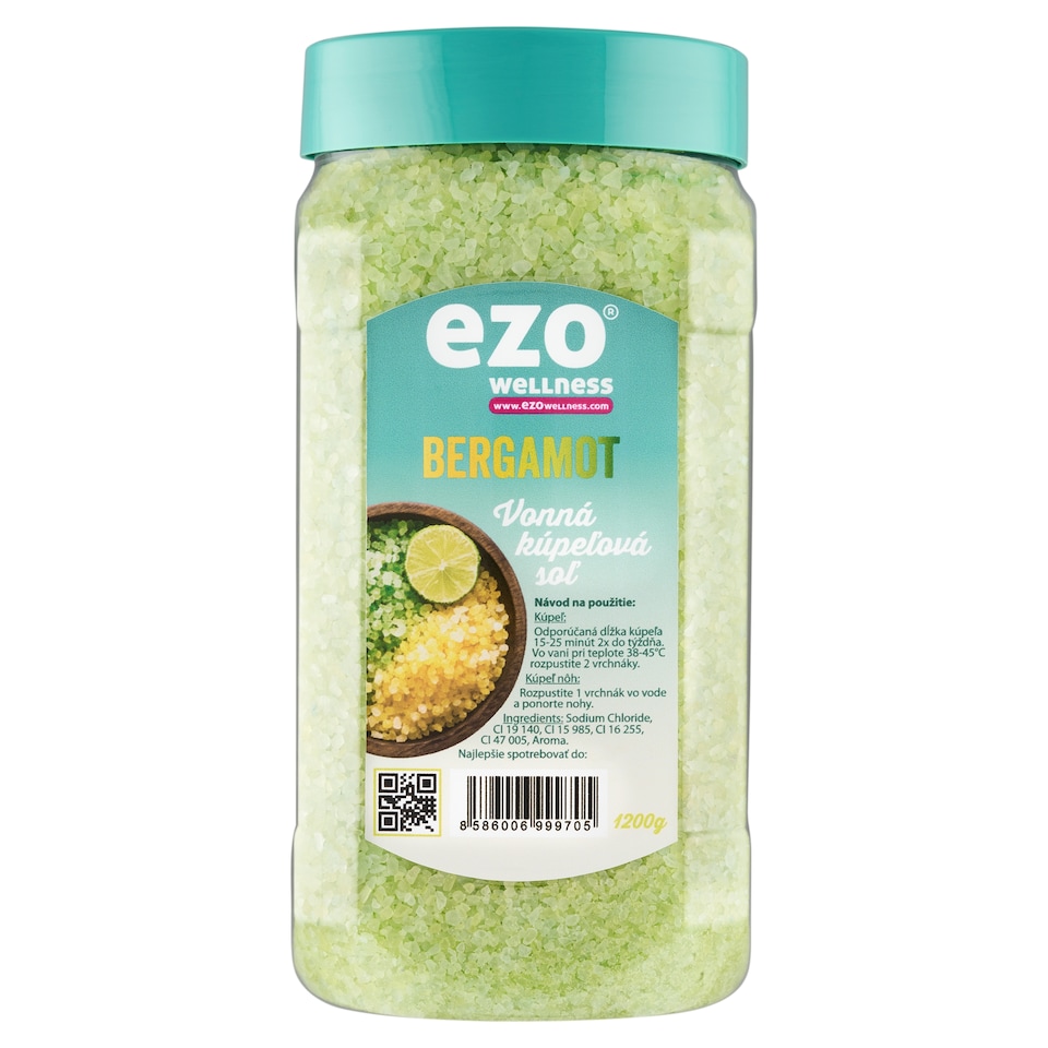 image 1 of Ezo Wellness Bergamot Scented Bath Salt 1200 g