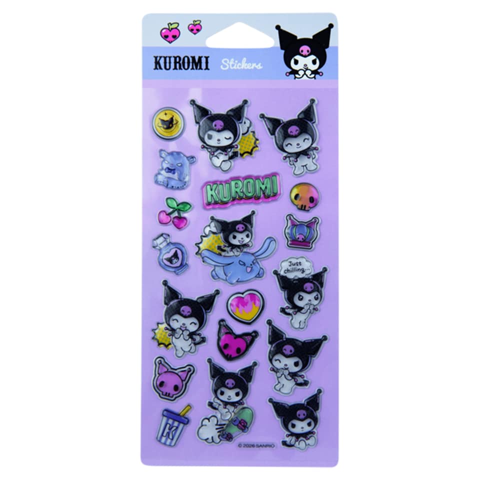 Kuromi Pop Up Stickers