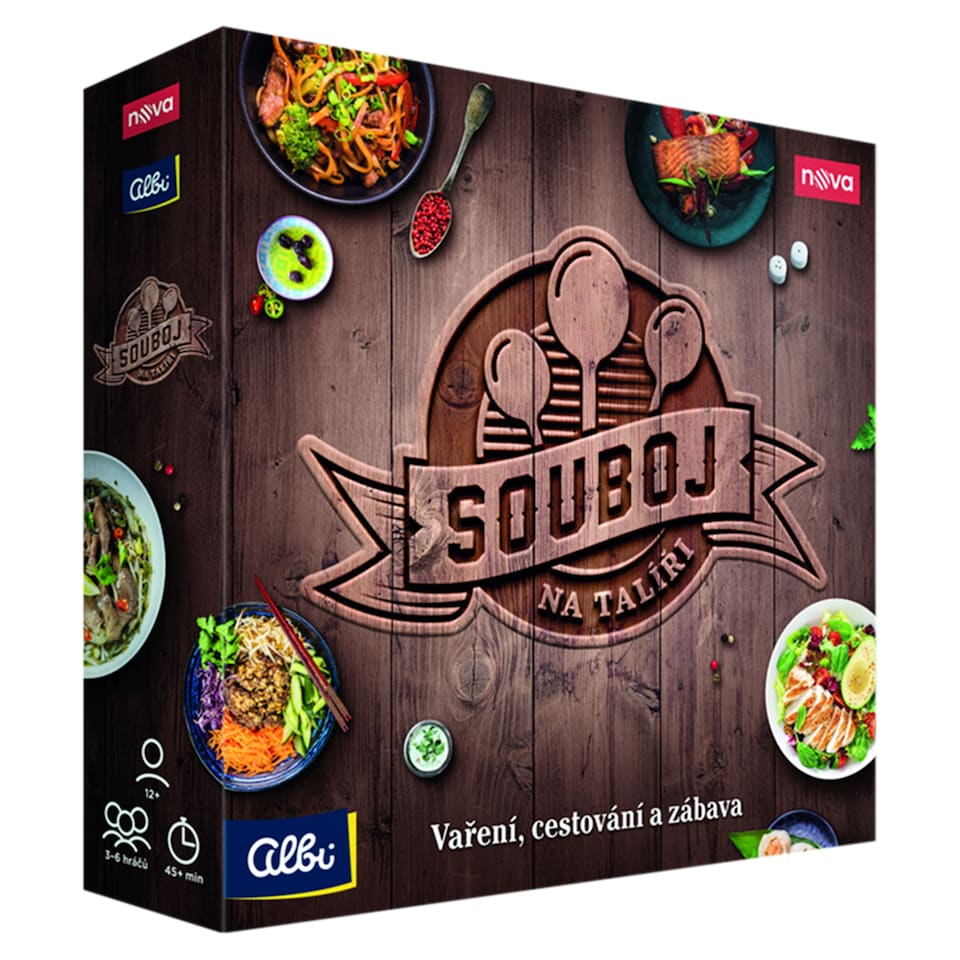 Albi Souboj na talíři společenská hra