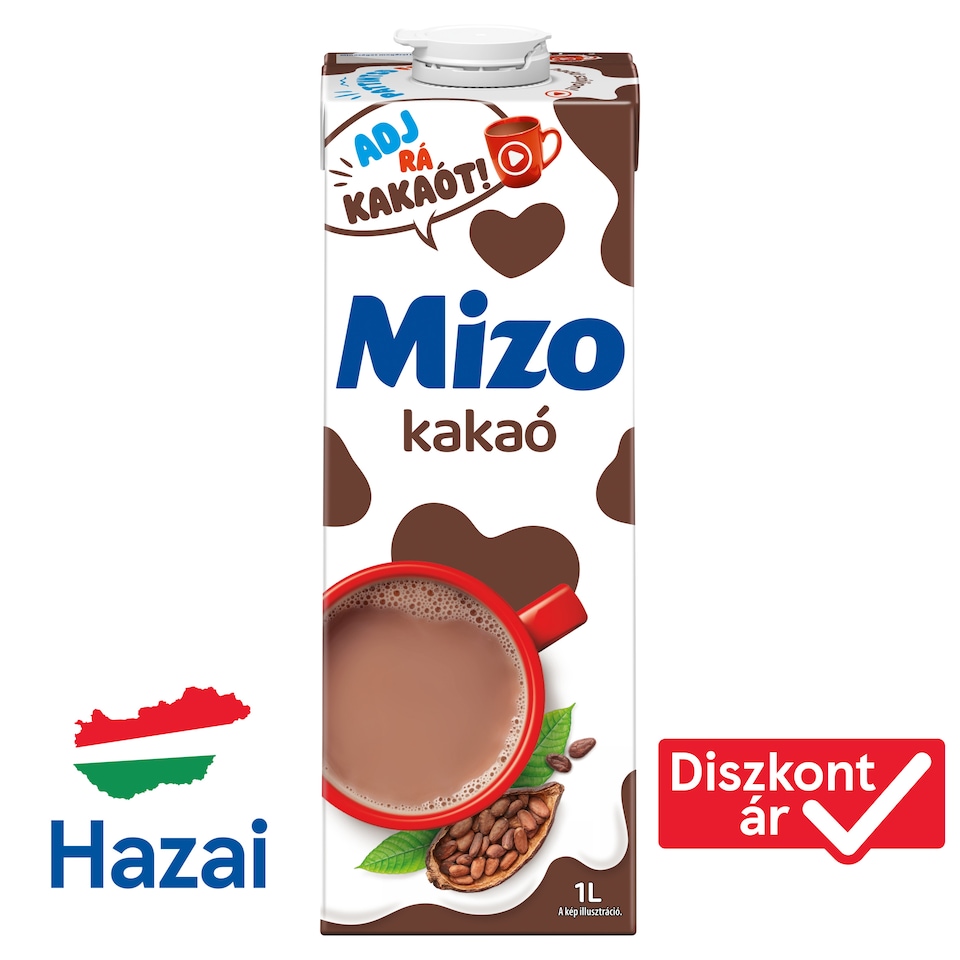Mizo UHT Low-Fat Cocoa Drink 1 l