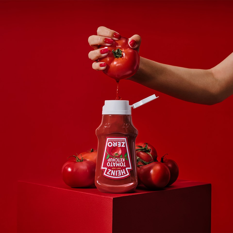 image 1 of Heinz Tomato Ketchup Zero Added Sugar & Salt 425g