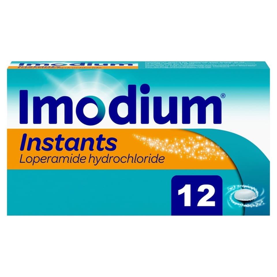 image 1 of Imodium Instants For On-the-go Diarrhoea Relief Tablets 12s