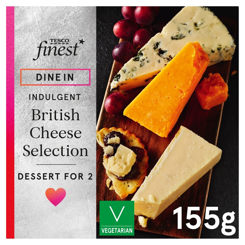 image 1 of Tesco Finest British Cheese Selection 155g