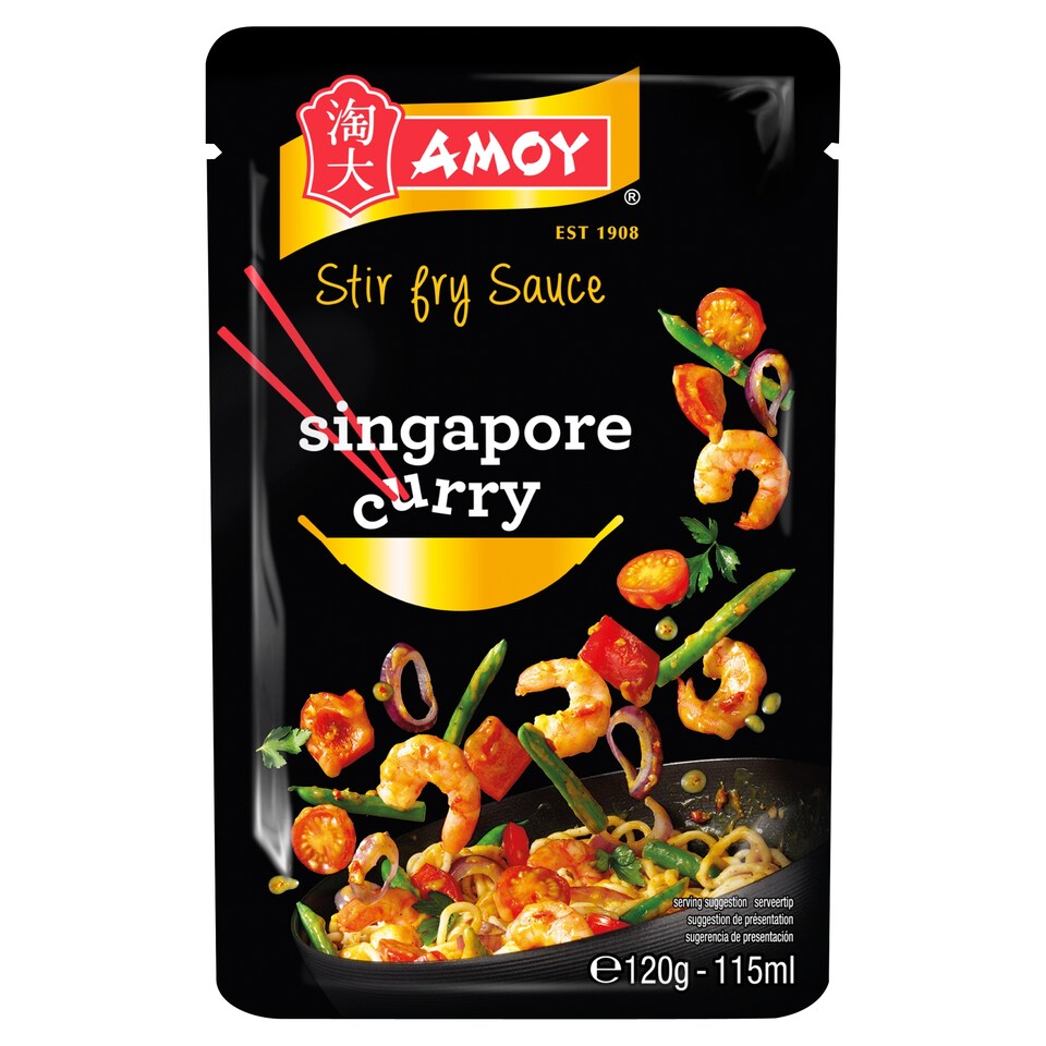 Amoy Stir Fry Singpore Curry Sauce 120Gm