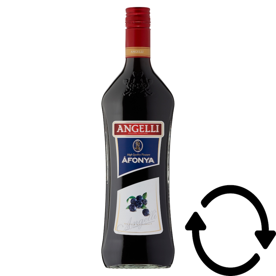 Angelli Blueberry Flavoured Wine Made from Grape Juice 14% 0,75 l