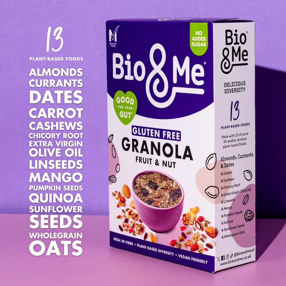image 1 of Bio&Me Gluten Free Granola - Fruit & Nut 350g