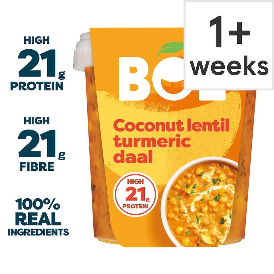 BOL Coconut Turmeric Lentil Daal Power Pot 450g