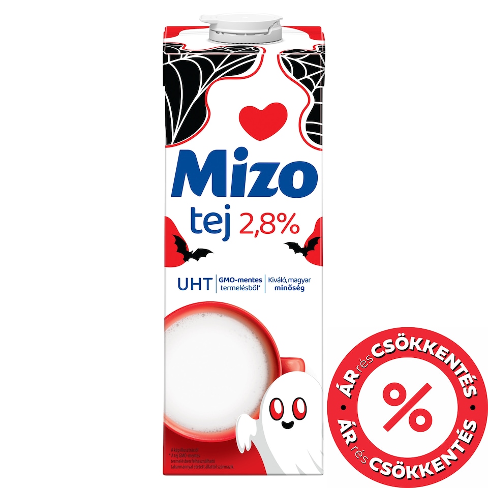 Mizo UHT félzsíros tej 2,8% 1 l