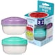 image 1 of Sistema To Go Portion Pod Food Storage 2 Pack 210ml