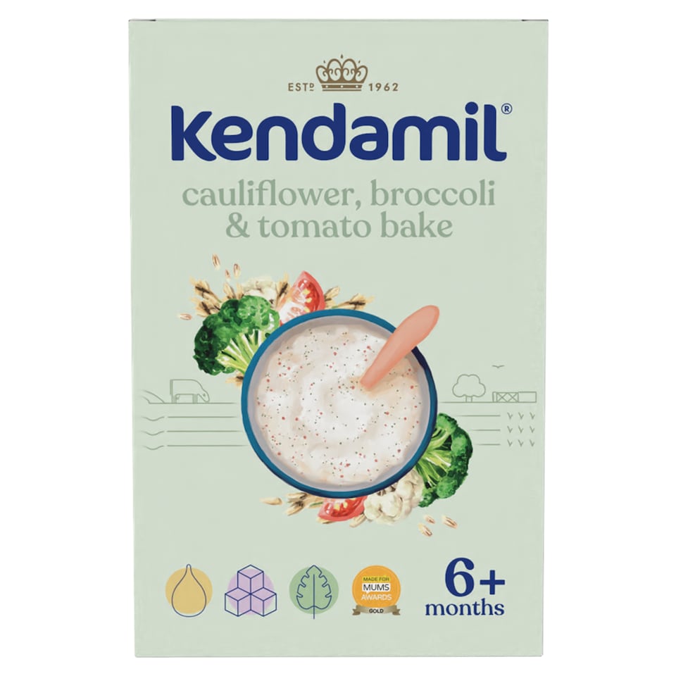 image 1 of Kendamil Cauliflower, Broccoli & Tomato Bake 6+ Months 150g