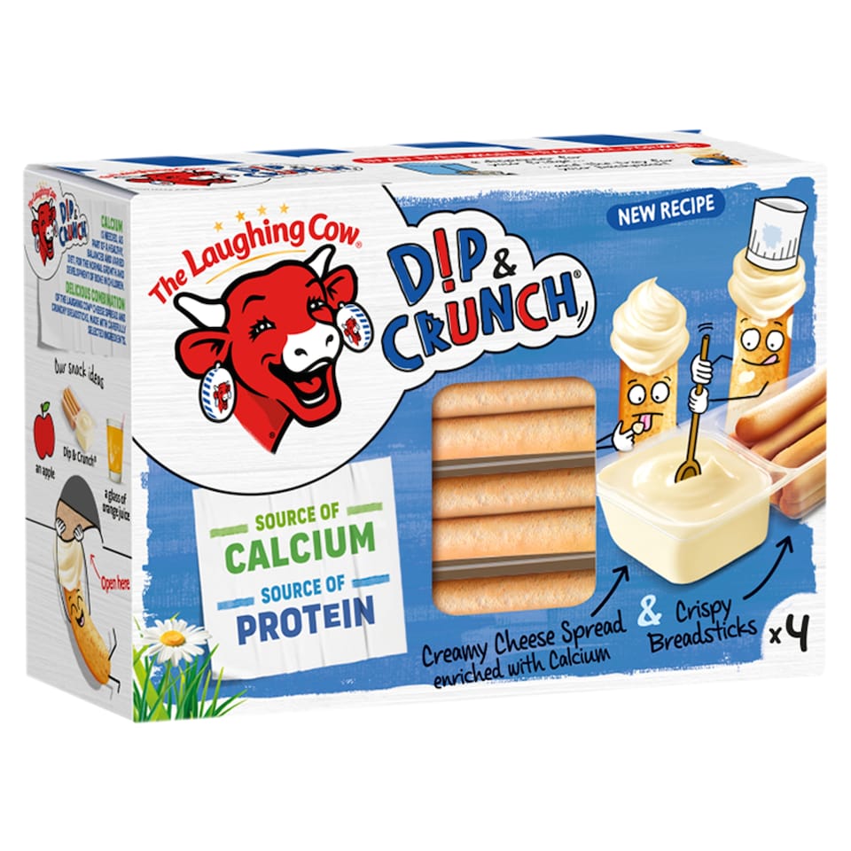 image 1 of The Laughing Cow Cheese Dip & Crunch Spread 140 G