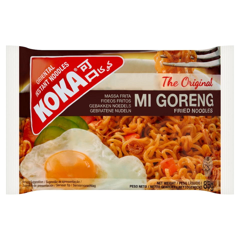 Koka Instant Noodles Mi Goreng Flavour 85g