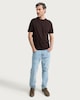image 2 of F&F Cotton Rich Short Sleeved T-Shirt in Brown