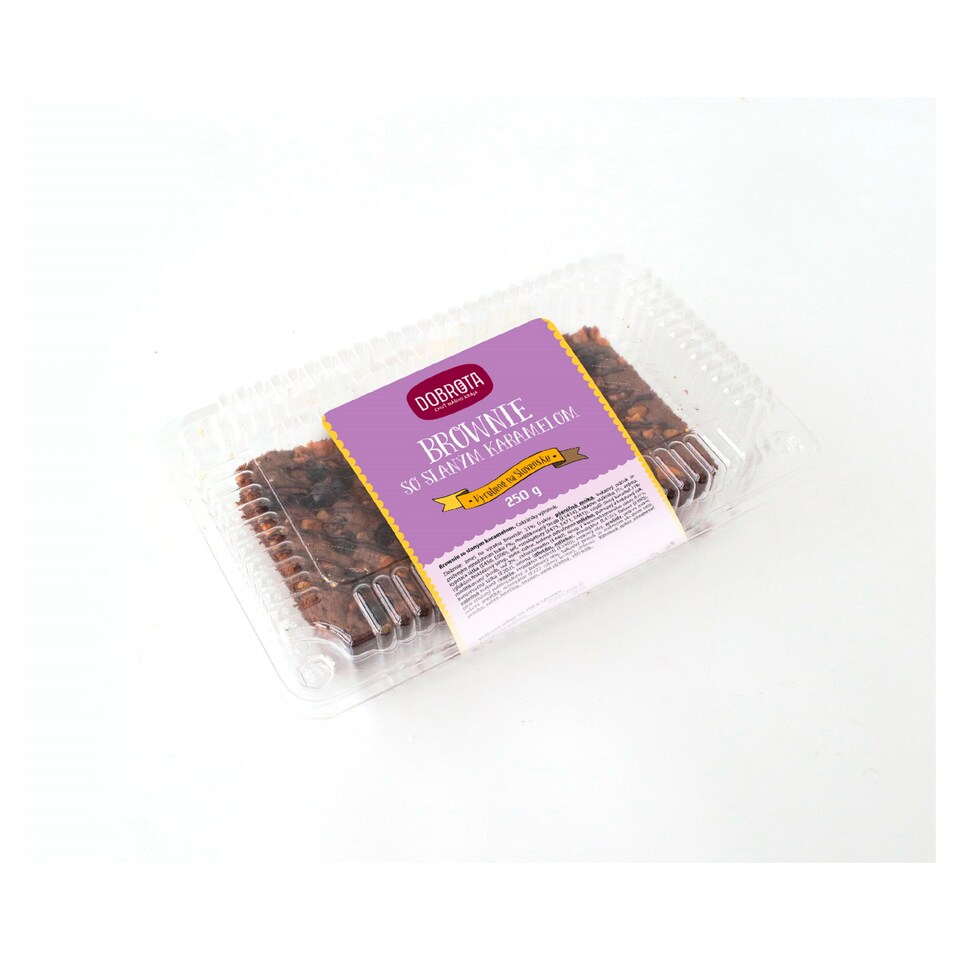 Dobrota Brownie with Salty Caramel 250 g