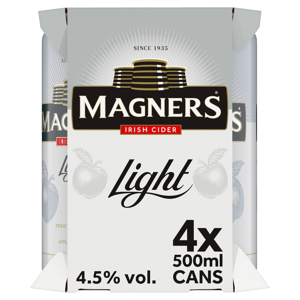 Magners Irish Cider Light 4 x 440ml