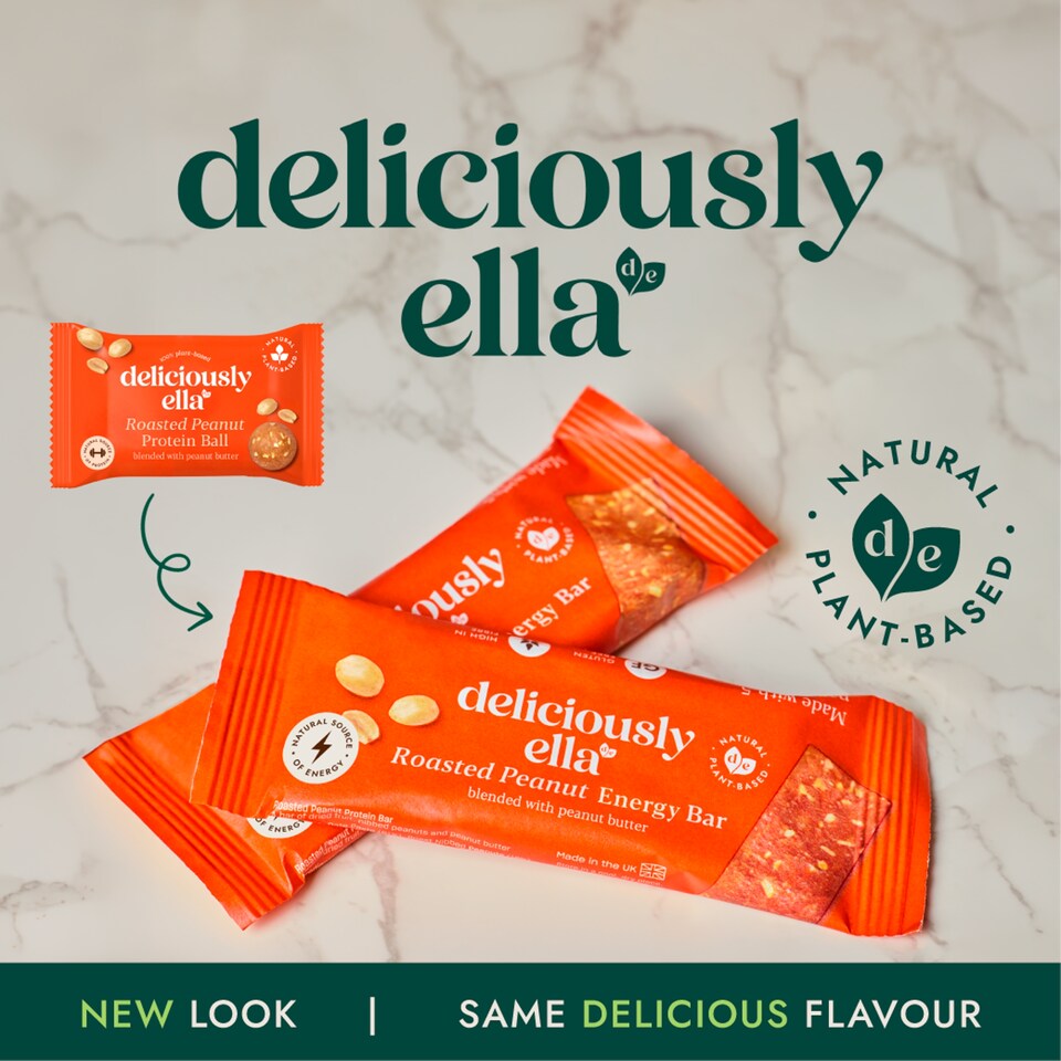 image 1 of Deliciously Ella Roasted Peanut Energy Bar 40g