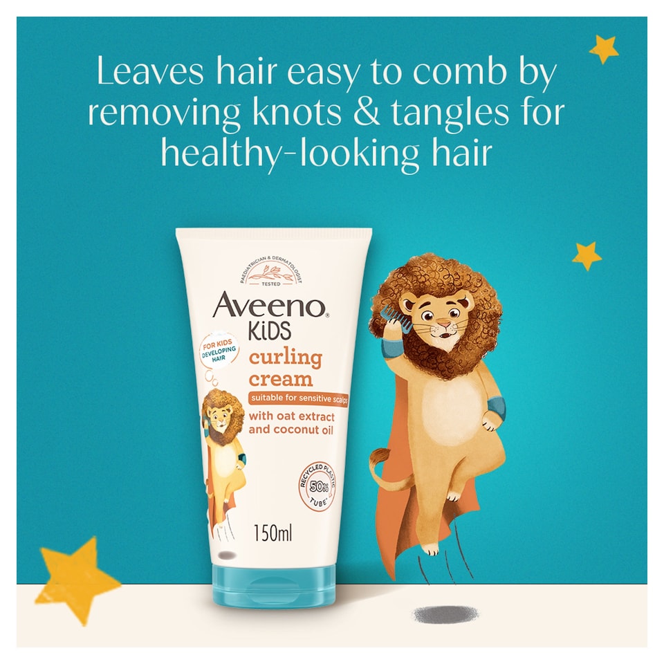 image 1 of Aveeno Kids Curling Cream 150ml