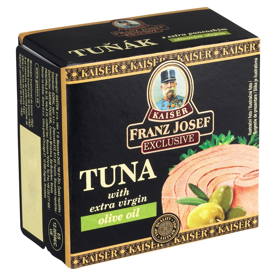 image 1 of Franz Josef Kaiser Exclusive Tuna with Extra Virgin Olive Oil 60 g